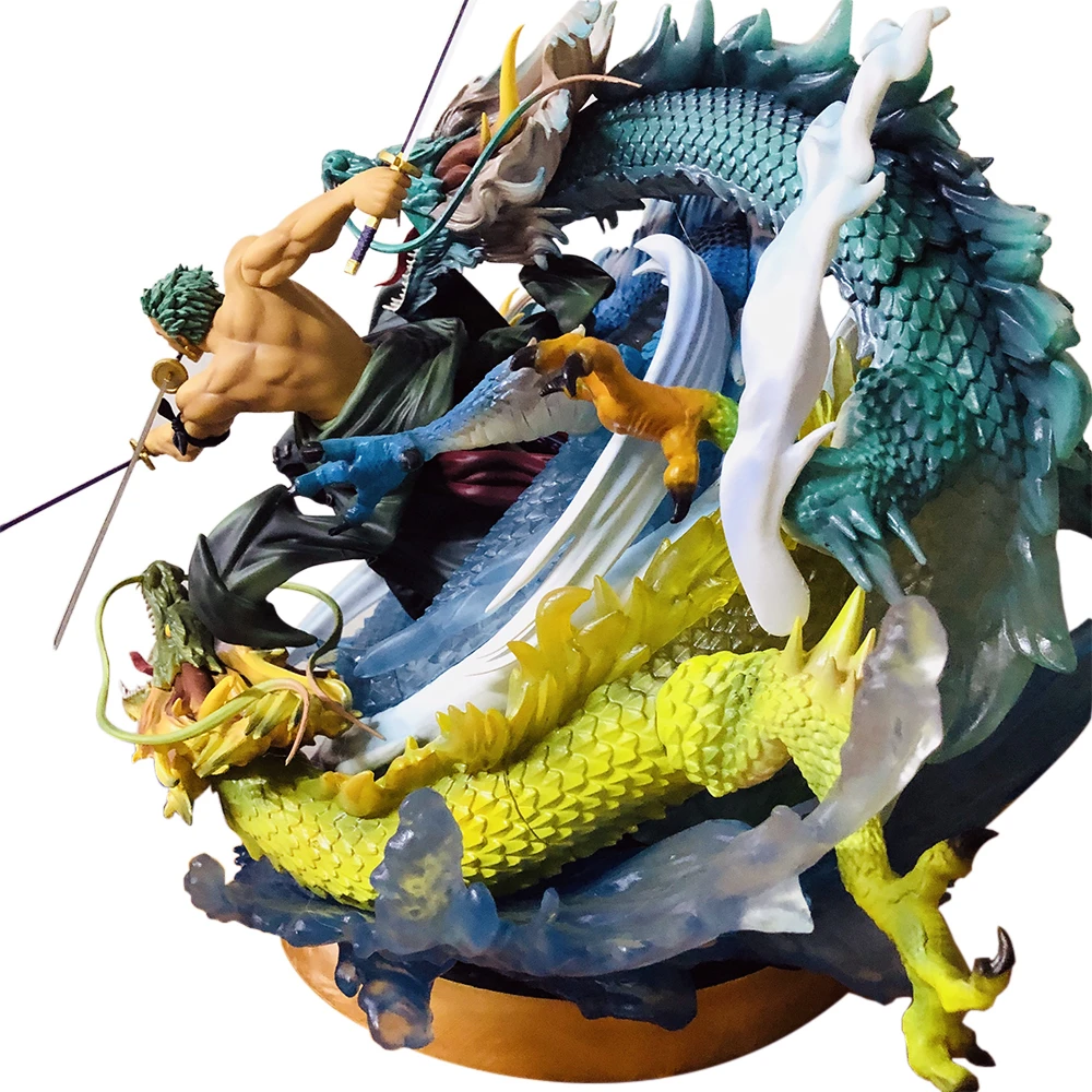 Одна деталь GK фигурку ко BP Studio Зоро три меч Стиль Дракон Аниме Figma модель 40 см