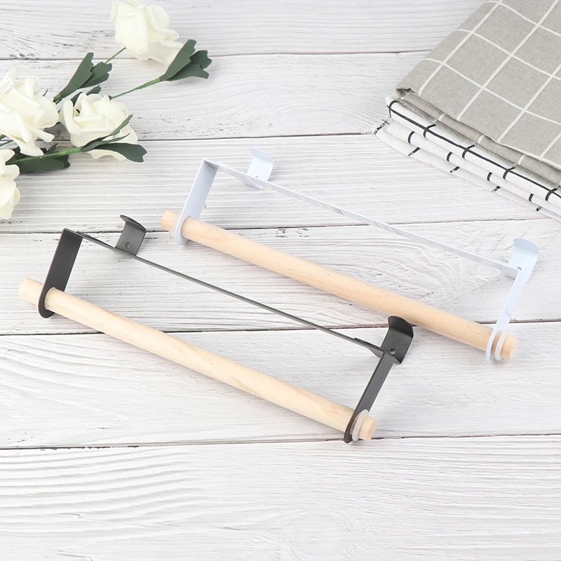 

1 шт. кухонный самоклеящийся рулонный бумажный держатель для полотенец для хранения вешалка на шкаф для салфеток подвесная полка для ванной...