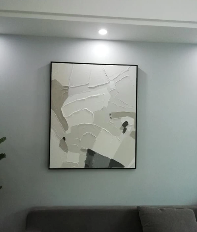 Большая оригинальная абстрактная картина маслом 100% ручная роспись холст