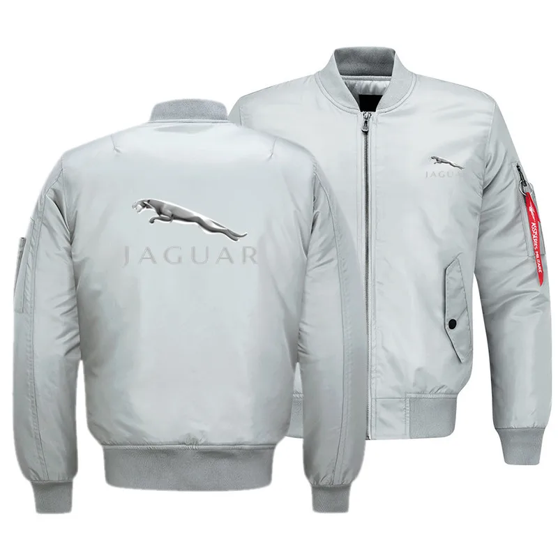 

JAGUAR car logo men's spring and autumn flight jacket 2021 new military uniform jacket casual zipper jacket men's jacket