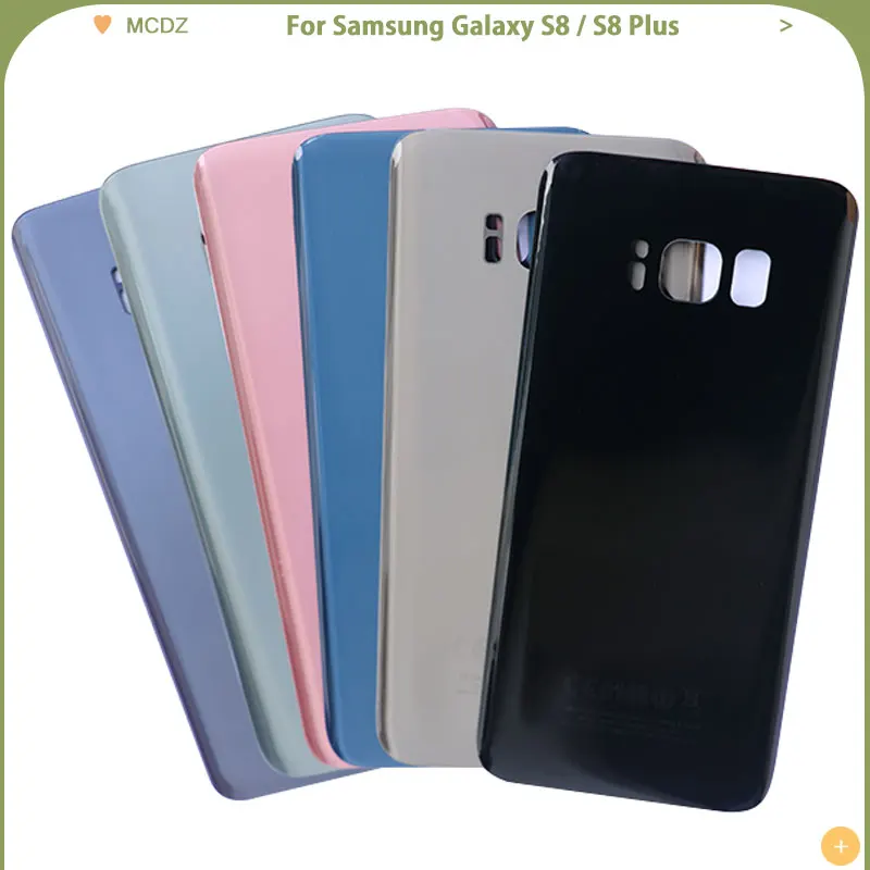 10 шт. 5 Новый чехол для аккумулятора S8 Samsung Galaxy G950 / Plus + G955 задняя крышка Задняя