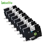 10 шт., совместимая с Brother P-touch этикеточная лента TZe231 12 мм