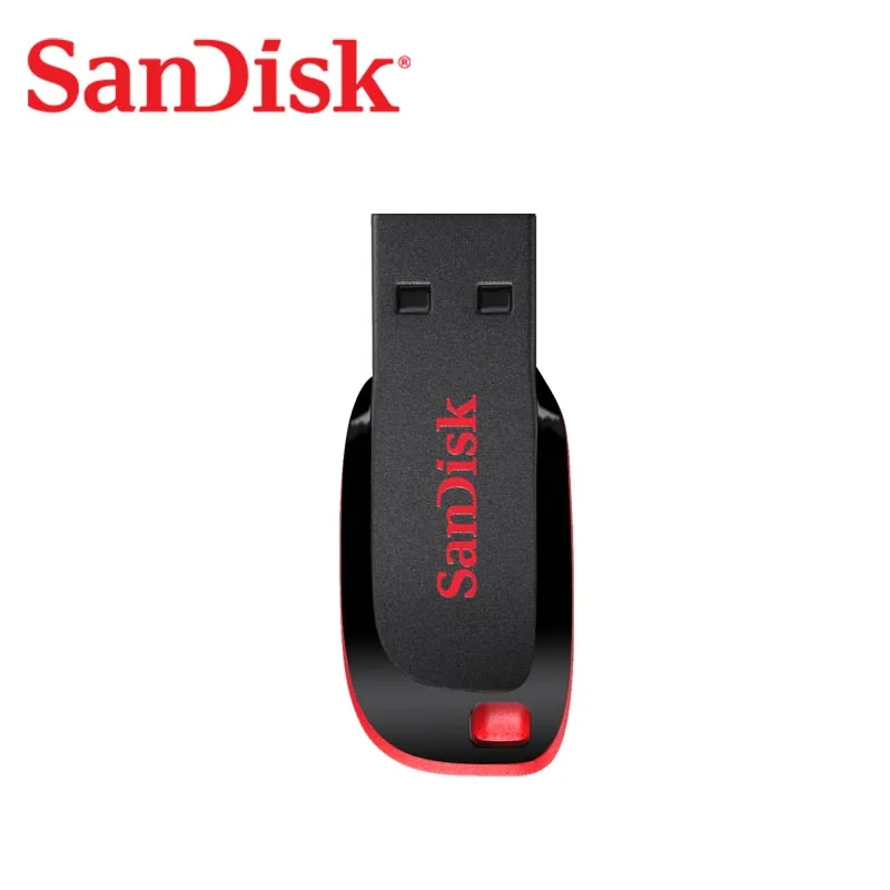 Двойной Флеш-накопитель SanDisk USB флэш-накопитель 64 ГБ 128 usb 2 0 CZ50 флэш-диск карту