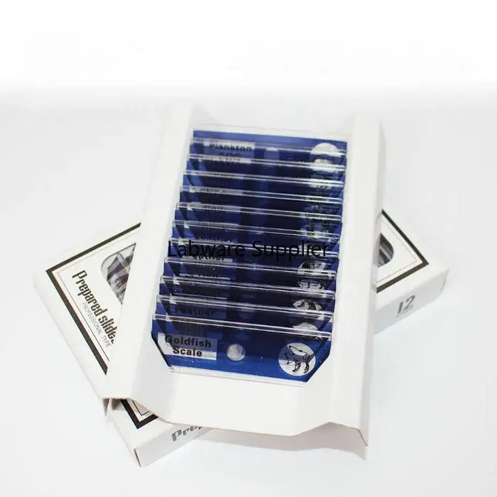 Бесплатная доставка 4 коробки/упаковка/партия пластиковые слайды для микроскопа