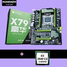 Материнская плата HUANAN ZHI X79 CPU combos X79 LGA2011, Материнская Плата ЦП Xeon E5 2640 2,5 ГГц PCI-E NVME SSD M.2 порт AIDA64, все протестированы