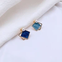 super fairy design earrings simple and compact asymmetrical ear clips without pierced earrings female cold wind earrings