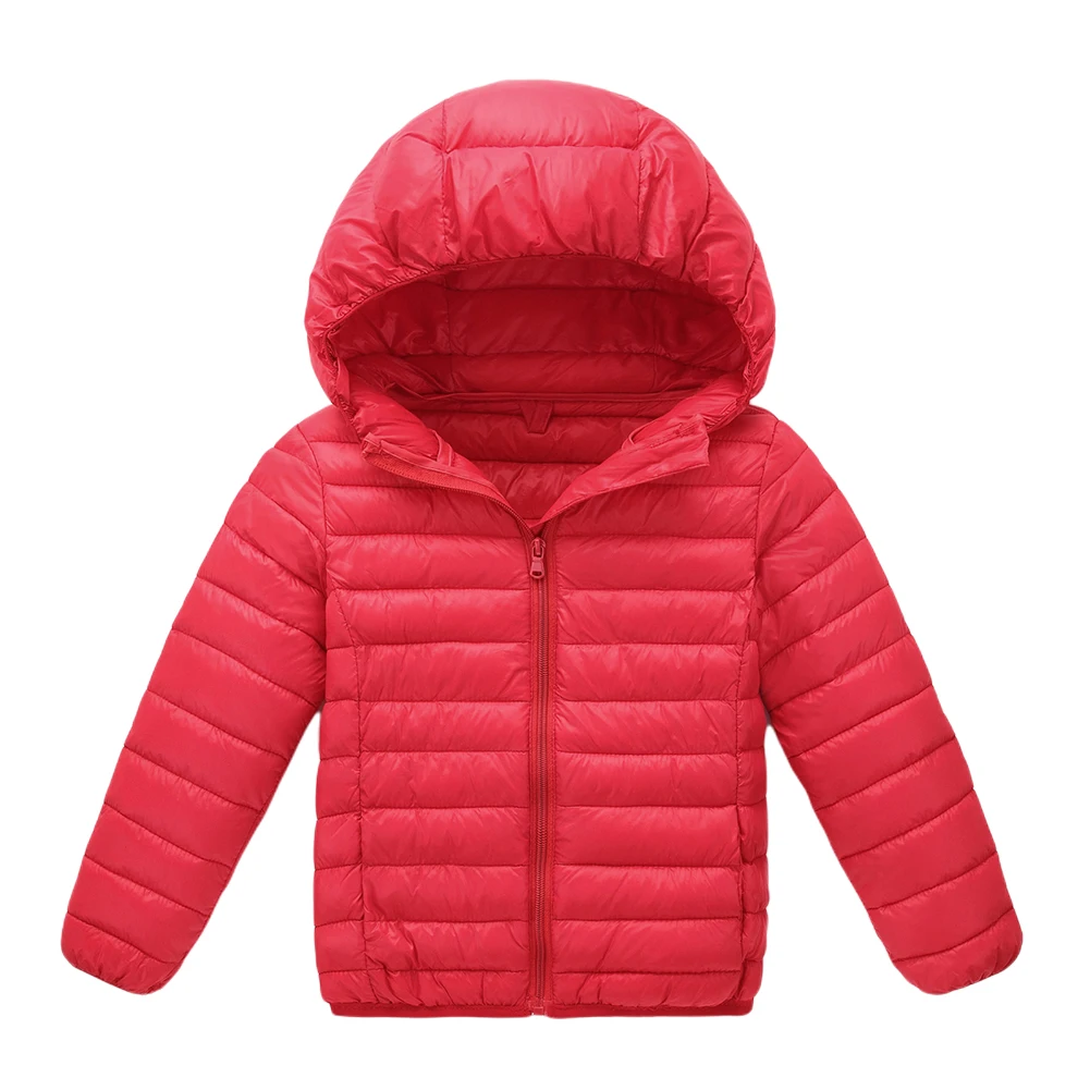 Детская легкая водонепроницаемая куртка Bobora с длинным рукавом на молнии