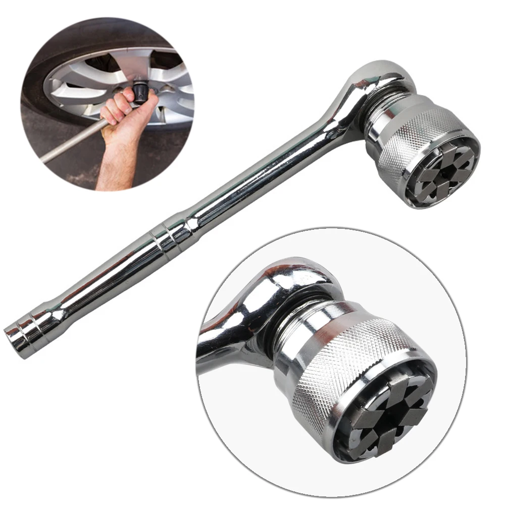 

Universal Sleeve Magic Head Extension Wrench DIY Torque Wrench Key Ratchet Socket Hook Spanner Do-It-Yourself Automotive Tool