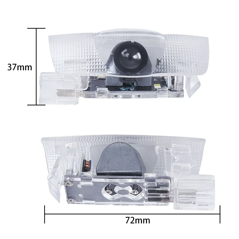2x светодиодный двери автомобиля логотип проектор Ghost Shadow огни для Toyota 4 runner Avalon Camry