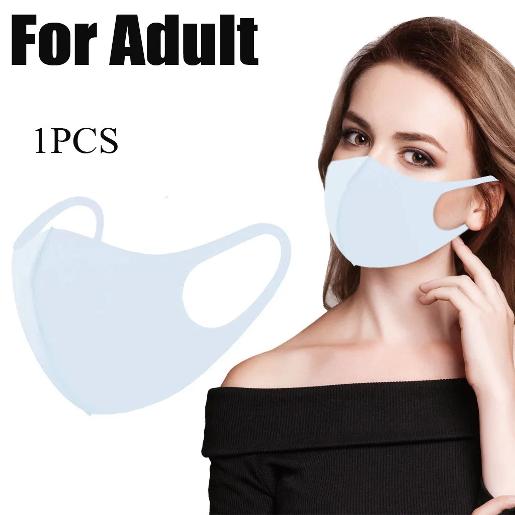 

1PC PM 2.5 Filter Face Masks Replaceable Face Mouth Cover Masks Protection Face Reutilisable Mondmaskers Masque Lavable Mondkap
