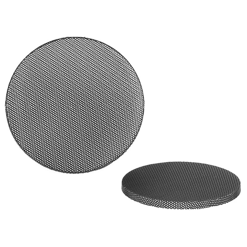 

2Pcs For 1"/2"/2.5"/3"/3.5"/4"/5"/6"/8" inch Speaker Conversion Net Cover Car Audio- Decorative Circle Metal Mesh Grille Protect