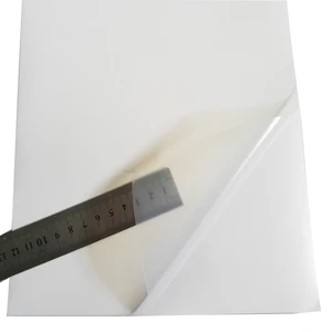 Новинка быстросохнущая 80 микрон толщина А4 туманные прозрачные чистые наклейки этикетки бумага для струйного принтера