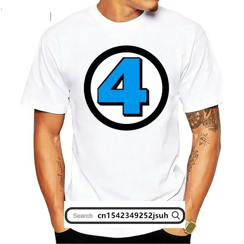 

Fantastic 4 Logo Costume T Shirt Cool Casual pride t shirt men Unisex New Fashion tshirt tops ajax funny