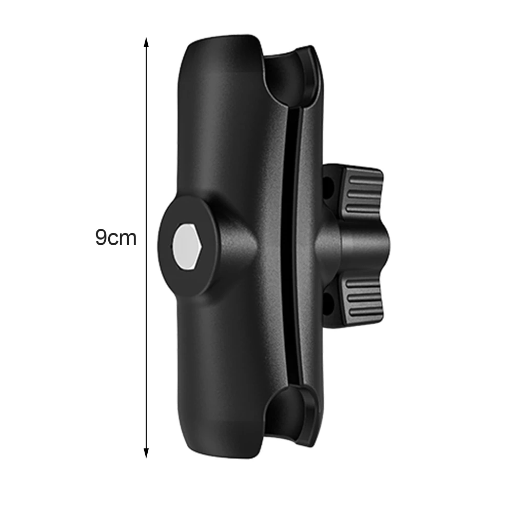

9CM Aluminum Double Socket Arm For 1 Inch Ball Base Mount Bracket For Gopro Camera Bicycle Bike Motorcycle Phone Holder