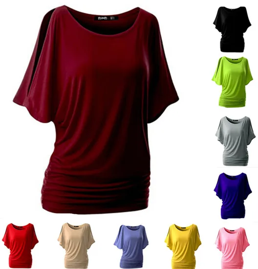 Новинка круглый вырез хит продаж топ с коротким рукавом футболка свободный рукав