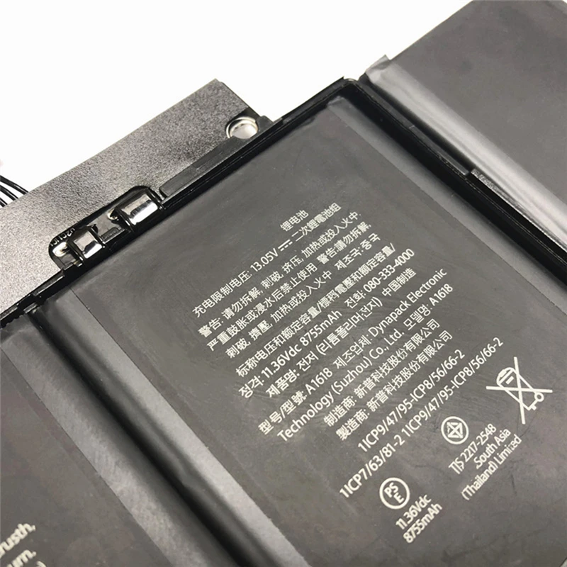 Аккумулятор CSMHY A1618 для ноутбука Apple Macbook Pro Retina 15 дюймов 4 дюйма A1398 2015 года MJLQ2LL/A