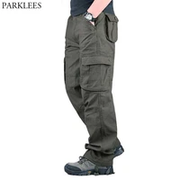 mens tactical military cargo pants army fashion multi pocket camo combat work pants ski hiking pants outdoor trousers pantalone