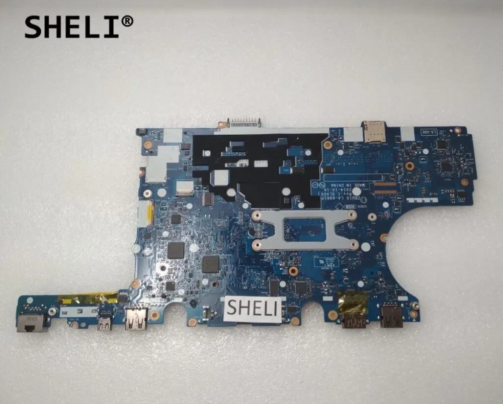 Материнская плата SHELI для Dell E7450 с фотографическим процессором I5-5300U 0R1VJD R1VJD -