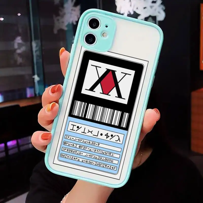 

Hero Academia anime luxury Phone Case funda matte transparent For iphone 7 8 11 12 plus mini x xs xr pro max cover