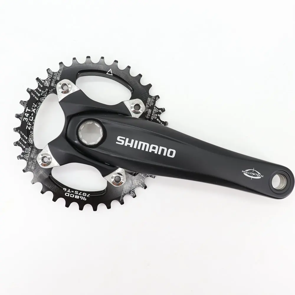 Круглая Звездочка SNAIL 96BCD 30T 32T 34T 36T 38T сверхлегкая MTB Mountain 96 BCD для M4050 M4000 NX GX X1