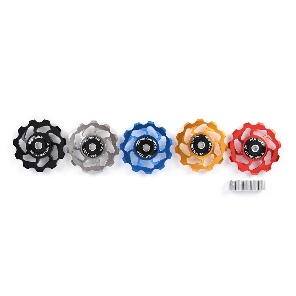 

11T MTB Ceramic Bearing Jockey Wheel Pulley Road Bike Bicycle Rear Derailleur 2019 camping sports newest bisiklet aksesuar