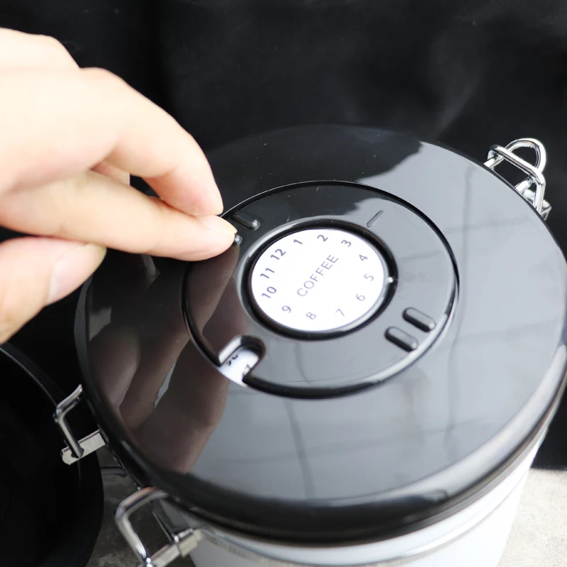 Контейнер для хранения кофе герметичный контейнер из нержавеющей стали кофейных