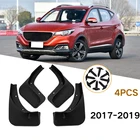 4 шт. спереди и сзади Брызговики автомобильные для MG ZS MGZS 2017 - 2019 крыло брызговики Всплеск клапаном аксессуары для брызговиков