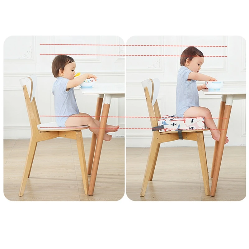 

28EC детский увеличенный стул, подушка для детского обеденного сиденья, регулируемый съемный усилитель для стула