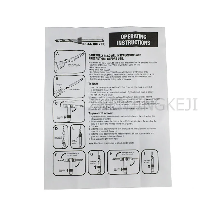Многофункциональная отвертка набор из 20 шт. сверл для отверстий