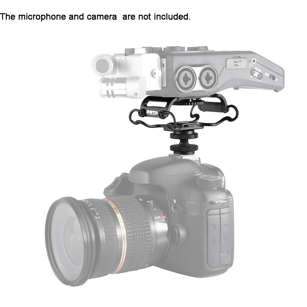 Внешний микрофон BOYA для Zoom H4n/H5/H6 устройство записи DR-40 DR-05 ударопрочное крепление