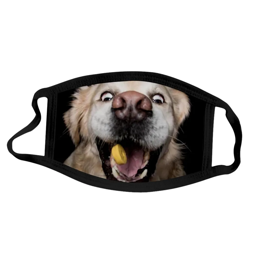 Новинка 2020 маска унисекс для взрослых собак кошек животных забавное выражение