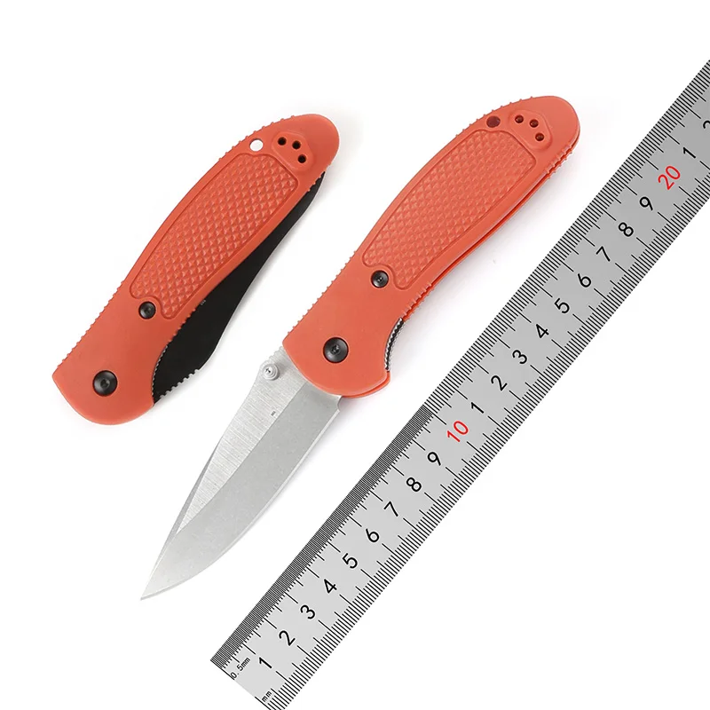 

Folding knife 551 / 550 nylon fiber handle label 154cm blade pocket survival camping fruit knife hunting outdoor EDC tool