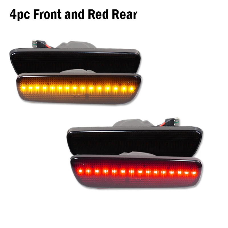 Оранжевые линзы, передние, задние, красные фонари, боковые габаритные огни, фонарь для крыльев, фонарь для Lexus RX300 1999-2003, сигнал поворота