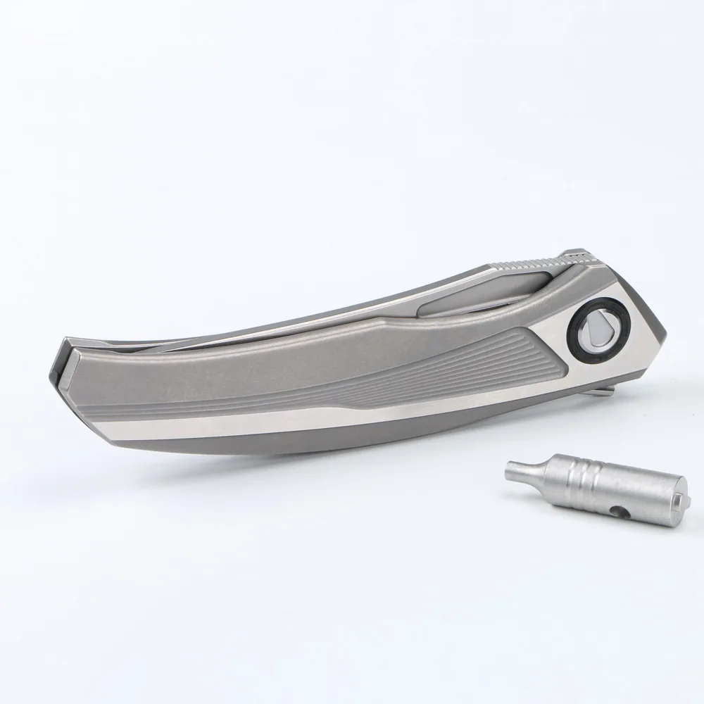 Складной нож gorn Quantum edc S110V лезвие TC4 титановая ручка инструмент для охоты на
