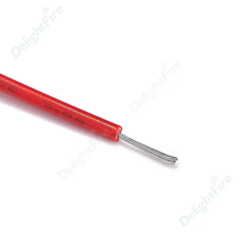 5 м электрический кабель 2pin 18AWG красные черные Луженая Медный провод изоляции для