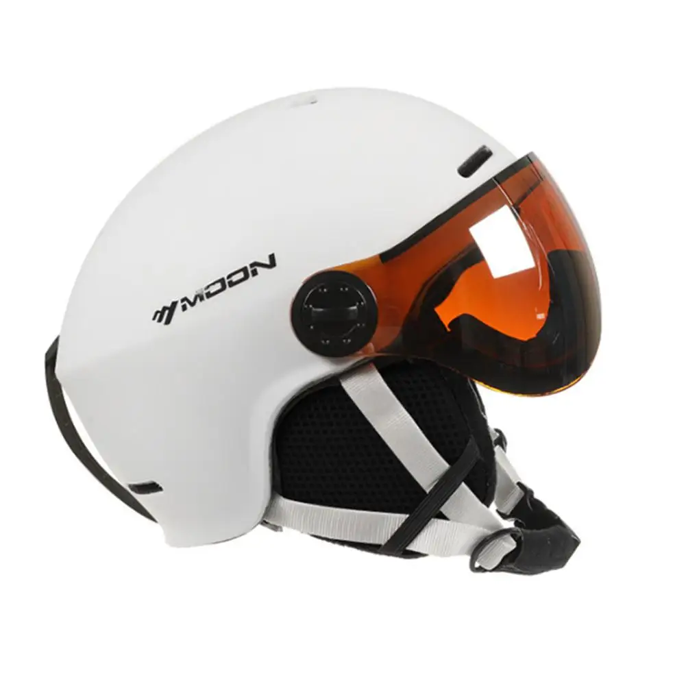 HiMISS лыжный шлем очки козырек мужчины женщины сноуборд снегоход защитный