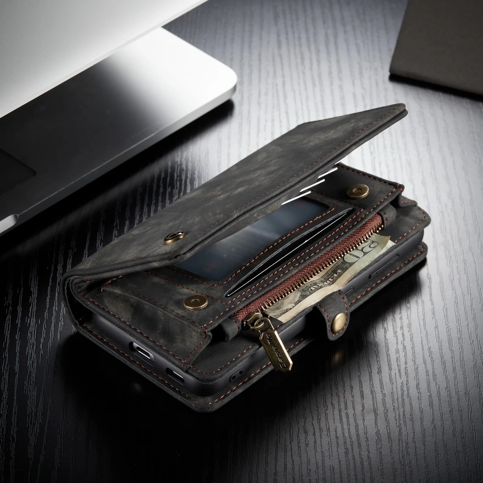 Для Samsung S8 S9 S10 S20 S21 Note10 Plus Note20 съемный кошелек с откидной крышкой в стиле ретро