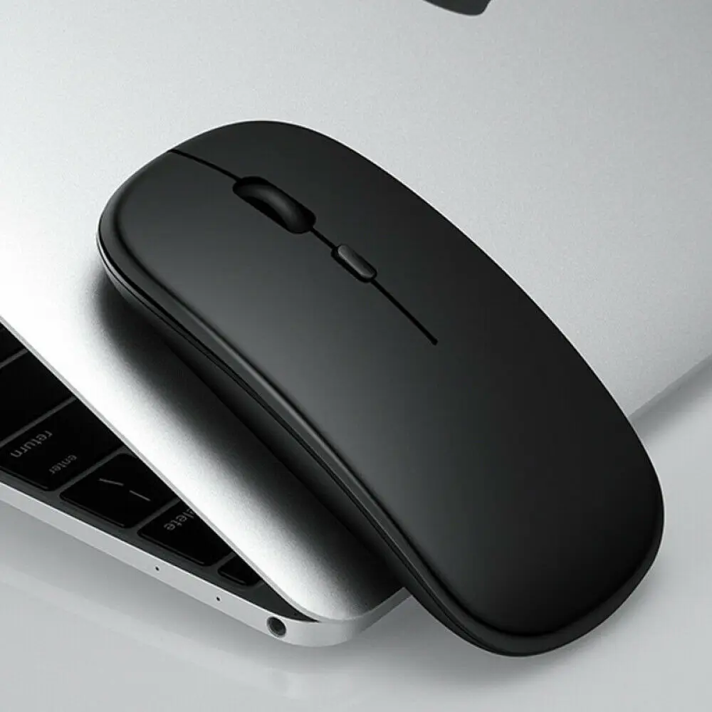 

Ультратонкая Беспроводная Бесшумная компьютерная мышь Bluetooth 5,2 + 2,4G для ПК и ноутбука