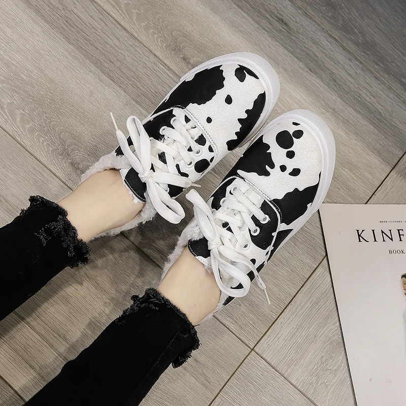 

Korean Shoes Wedge Basket 2021 Round Toe Female Footwear Casual Sneaker All-Match Women Modis Winter Small Leopard Sports New Dr