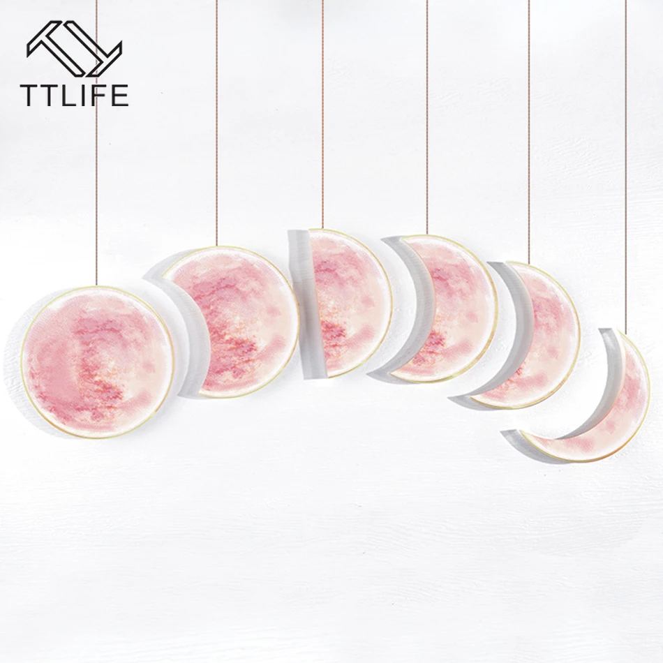 Подвеска Планета Луны формы из смолы сделай сам для украшений в виде полумесяца и