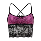 Бюстгальтер мужской с леопардовым принтом и кружевом