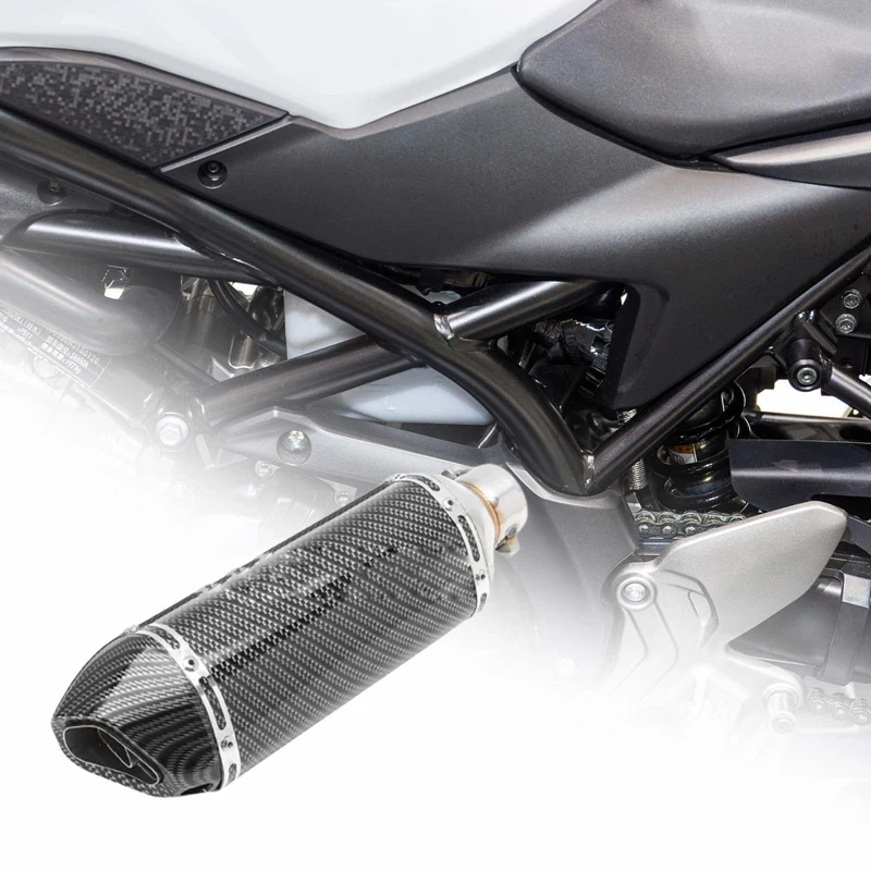 

Universal Motorcycle Exhaust Muffler Escape Pipe Motorbike Scooter Exhaust Tube Modified Accessories For Yamaha