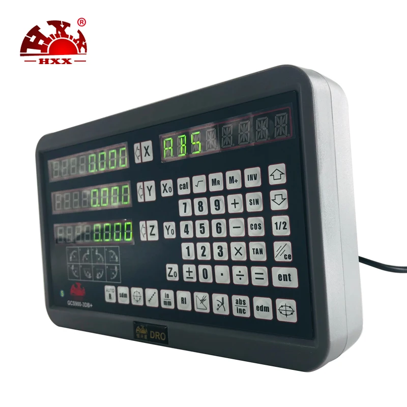 Фрезерный станок sino ce сертификация 3 оси dro GCS900-3DB + для фрезерного станка с одной
