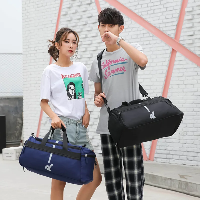 Унисекс Классическая дорожная сумка большой емкости фитнес сумки на плечо