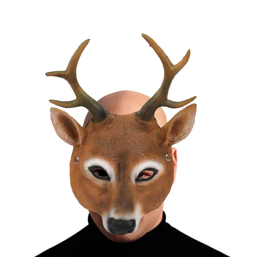 Маска на Хэллоуин 2019 ПУ Реалистичная косплей страшная Костюм для взрослых