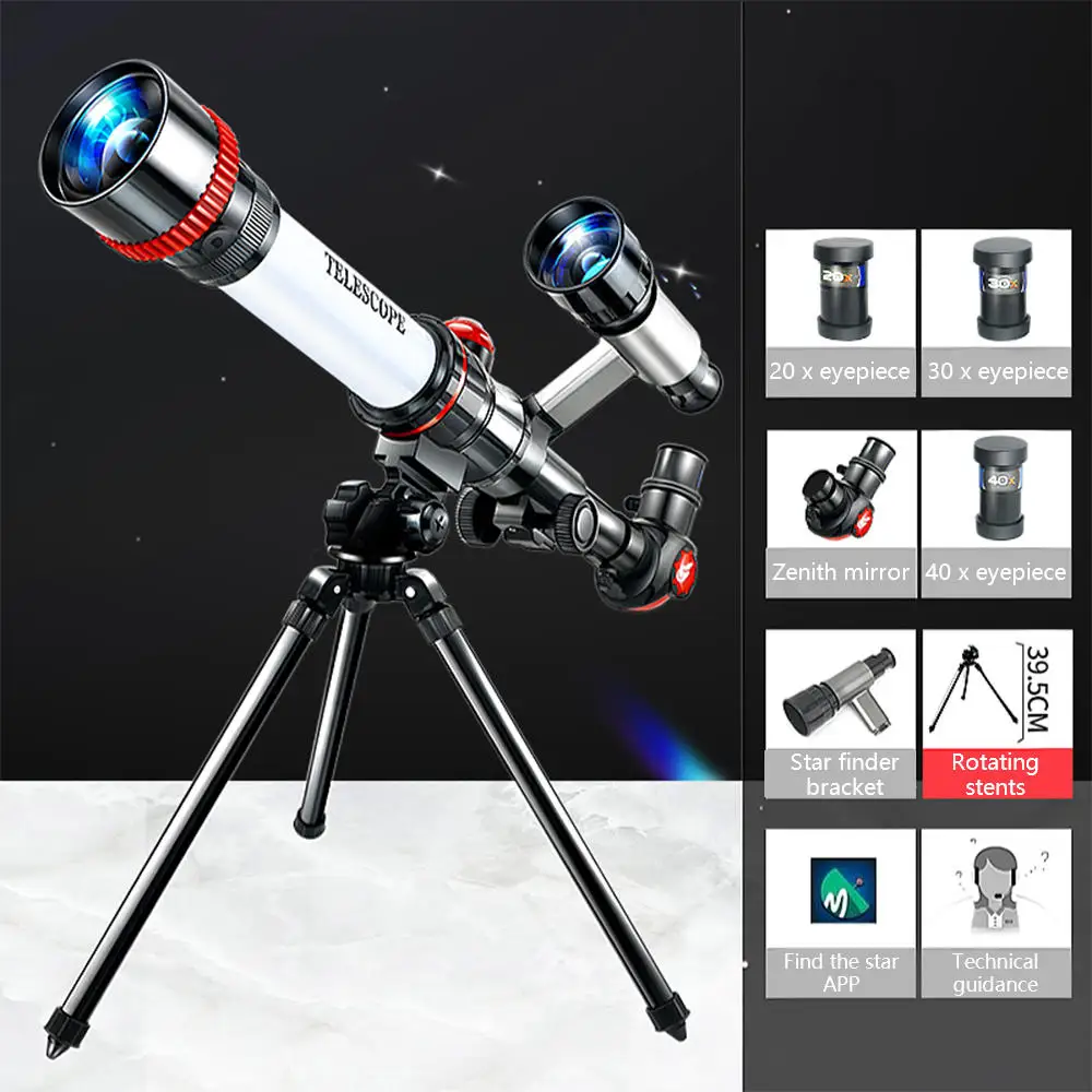 

Children Monocular Telescope Astronomical Telescope Stargazing Monocular With Tripod Use For Science Experiment Simulate/Camping