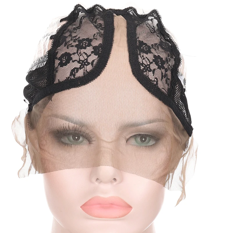 1Pcs Wig Net Cap Weaving Caps Ventilated With Combs Hair Clip Making Accessories Dome Mesh Tools |
