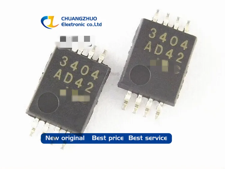 

10 шт./лот новый оригинальный NJM3404AV NJM3404AV-TE1 TSSOP8
