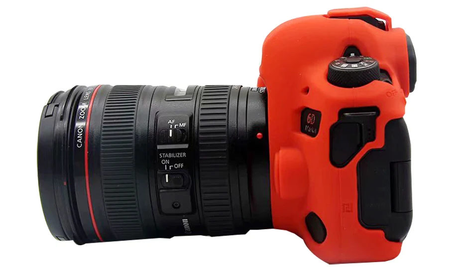 CAENBOO для Canon EOS 6D Mark II сумка для камеры Мягкий силиконовый резиновый защитный чехол для корпуса чехол для Canon EOS 6D Mark2 сумка