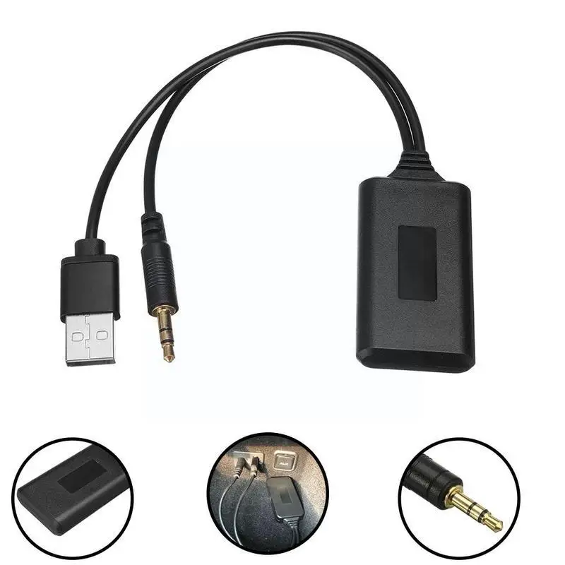 

1 шт., автомобильный Bluetooth-адаптер для радио и аудиоприемника